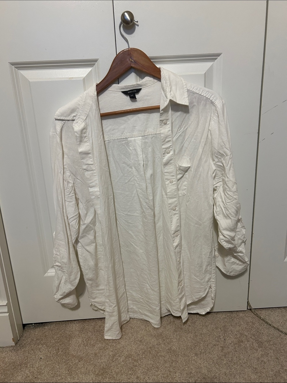 RW & CO white button up